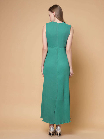 Women's Solid Cut Out Dress