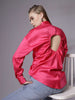 Women's Solid Back Cut Out Shirt
