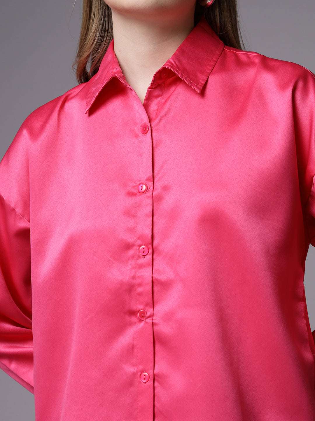Women's Solid Back Cut Out Shirt