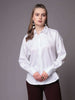 Women's Solid Back Cut Out Shirt