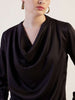 Women's Solid Cowl Neck Top
