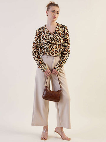 Women's Animal Printed Top