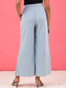 Women's High Waist Denim Flare Pant