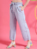 Women's High Waist Denim Flare Pant
