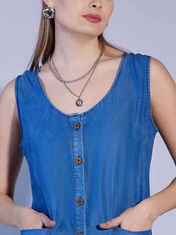 Women's Solid Jumpsuit