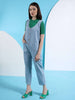 Women's Flare Denim Jumpsuit