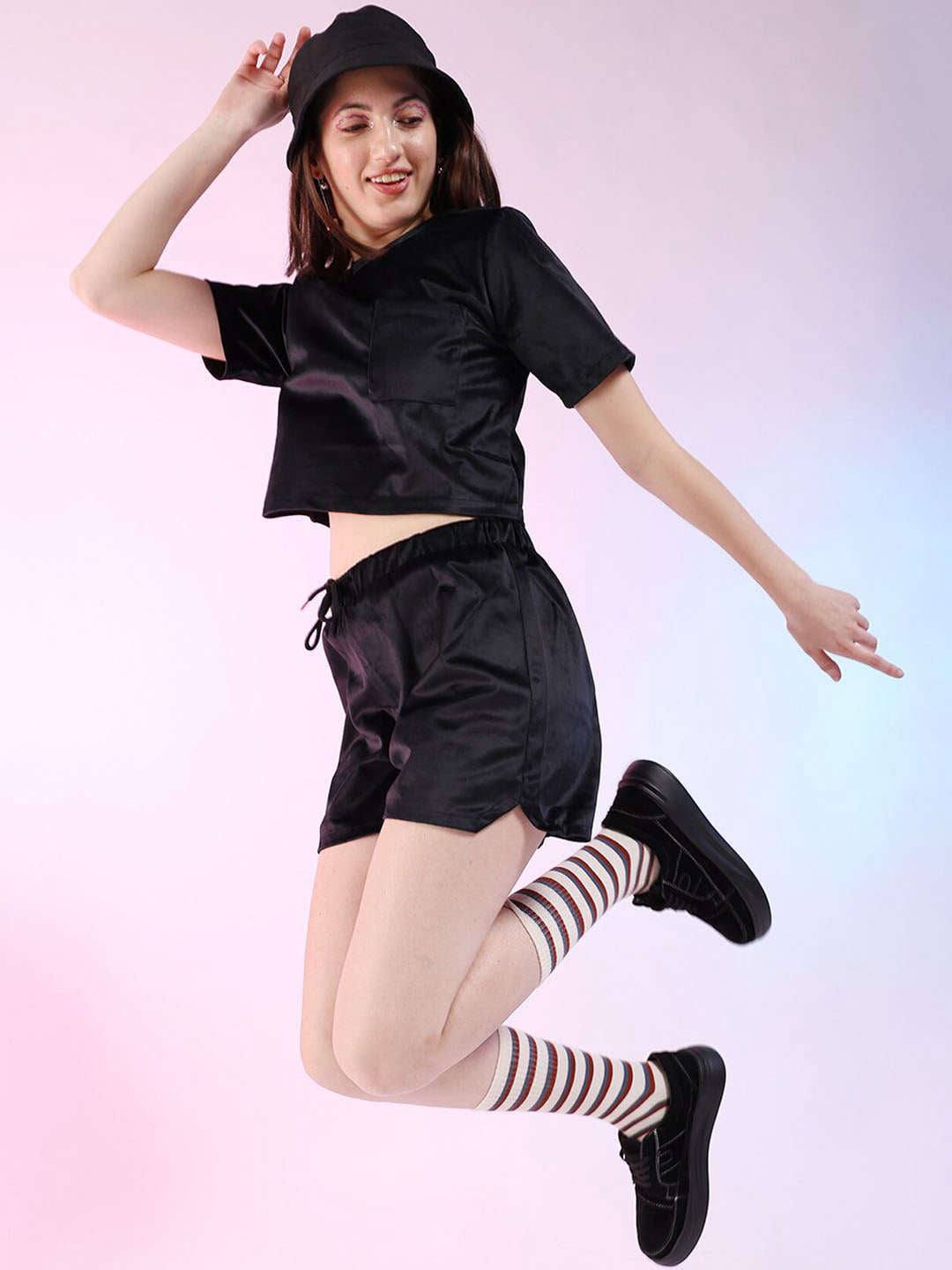 Women's Solid Co-ord Set