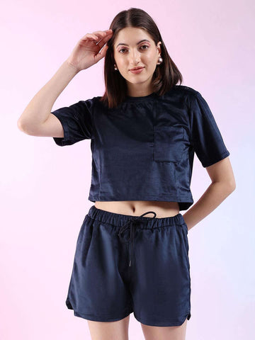 Women's Solid Co-ord Set