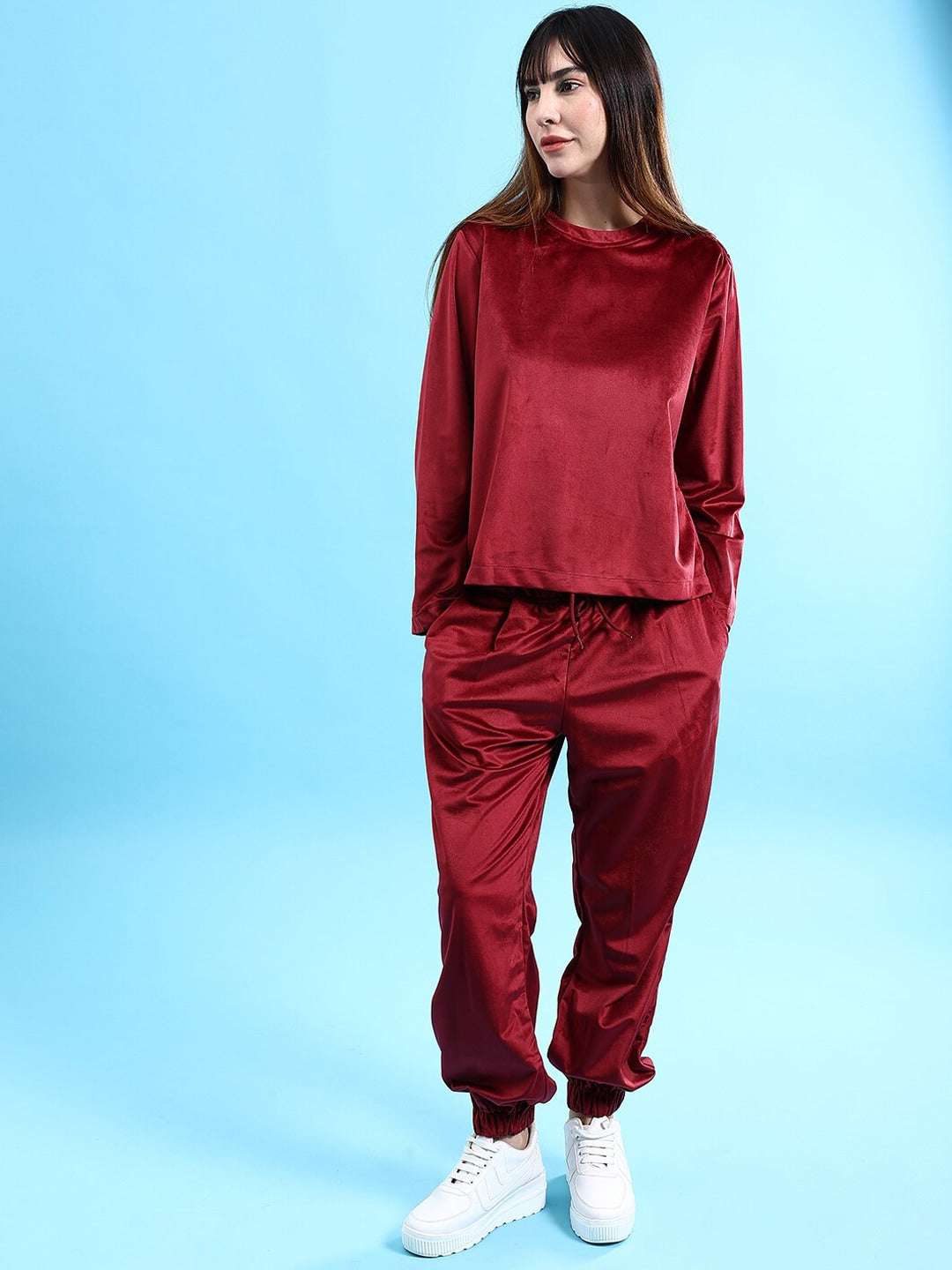 Women's Solid Co-ord Set