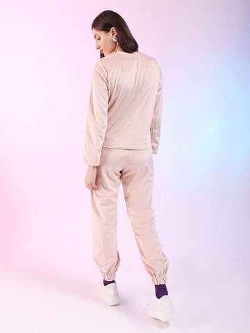 Women's Solid Co-ord Set