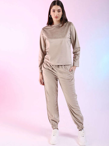 Women's Solid Co-ord Set