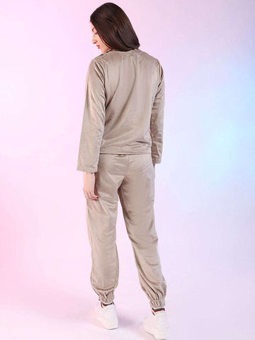 Women's Solid Co-ord Set