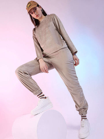 Women's Solid Co-ord Set