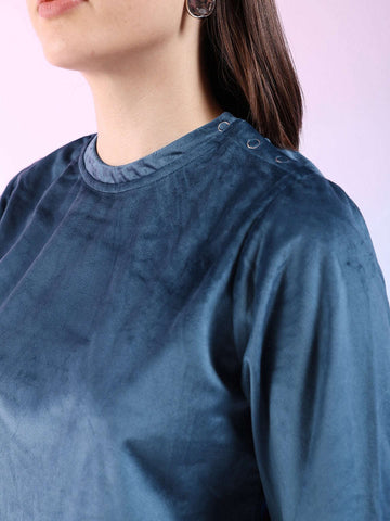 Women's Solid Co-ord Set