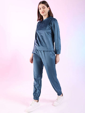 Women's Solid Co-ord Set