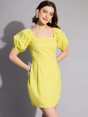 Women's Solid Dress