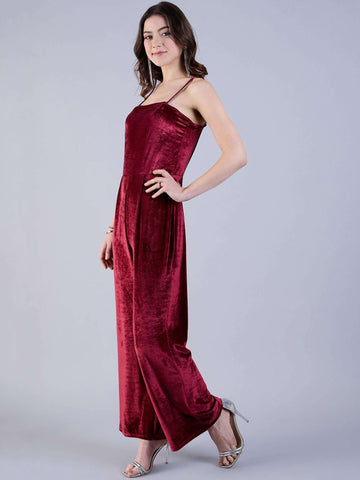 Women's Solid Jumpsuit