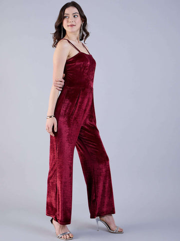 Women's Solid Jumpsuit