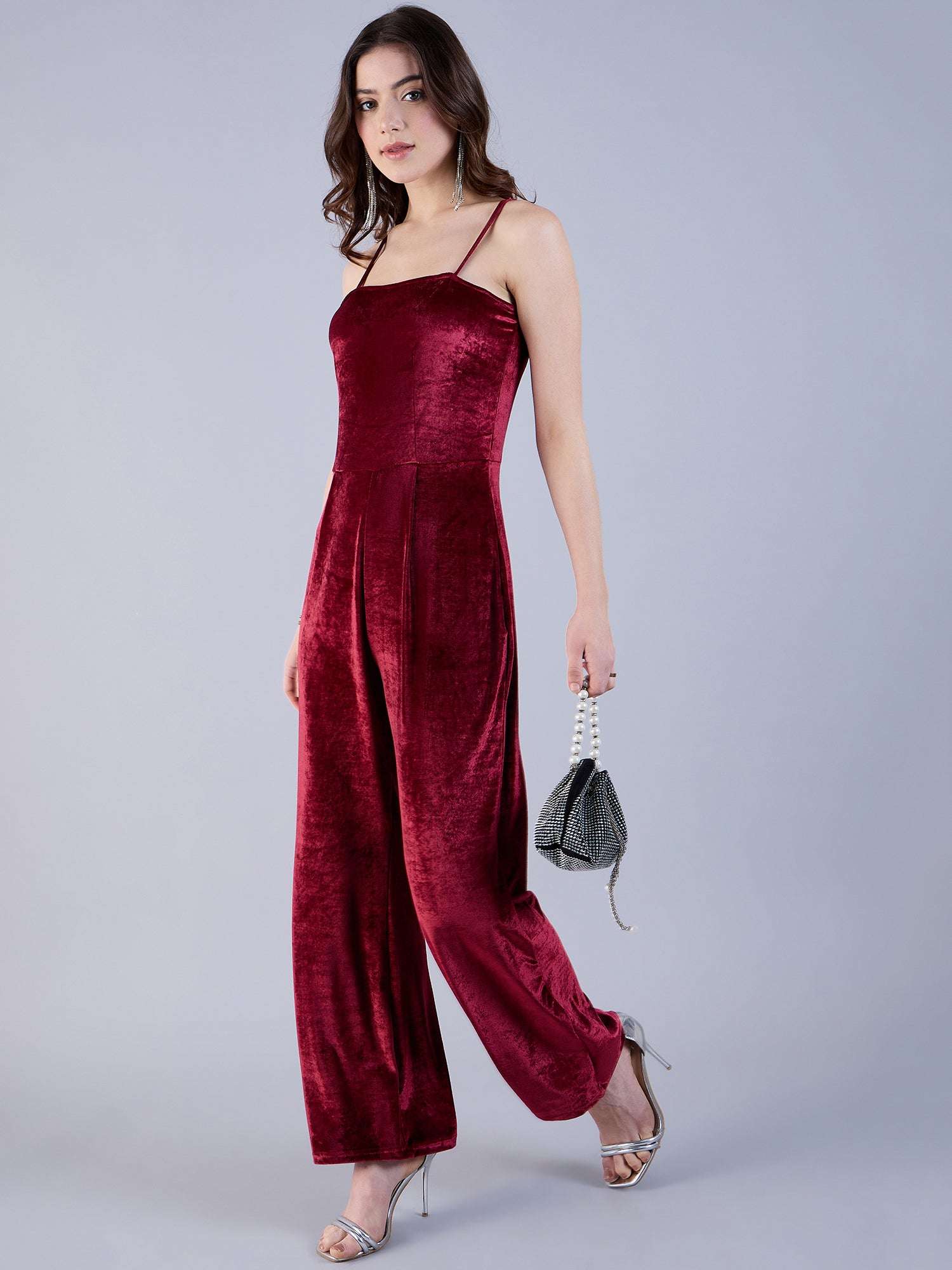 Women's Solid Jumpsuit