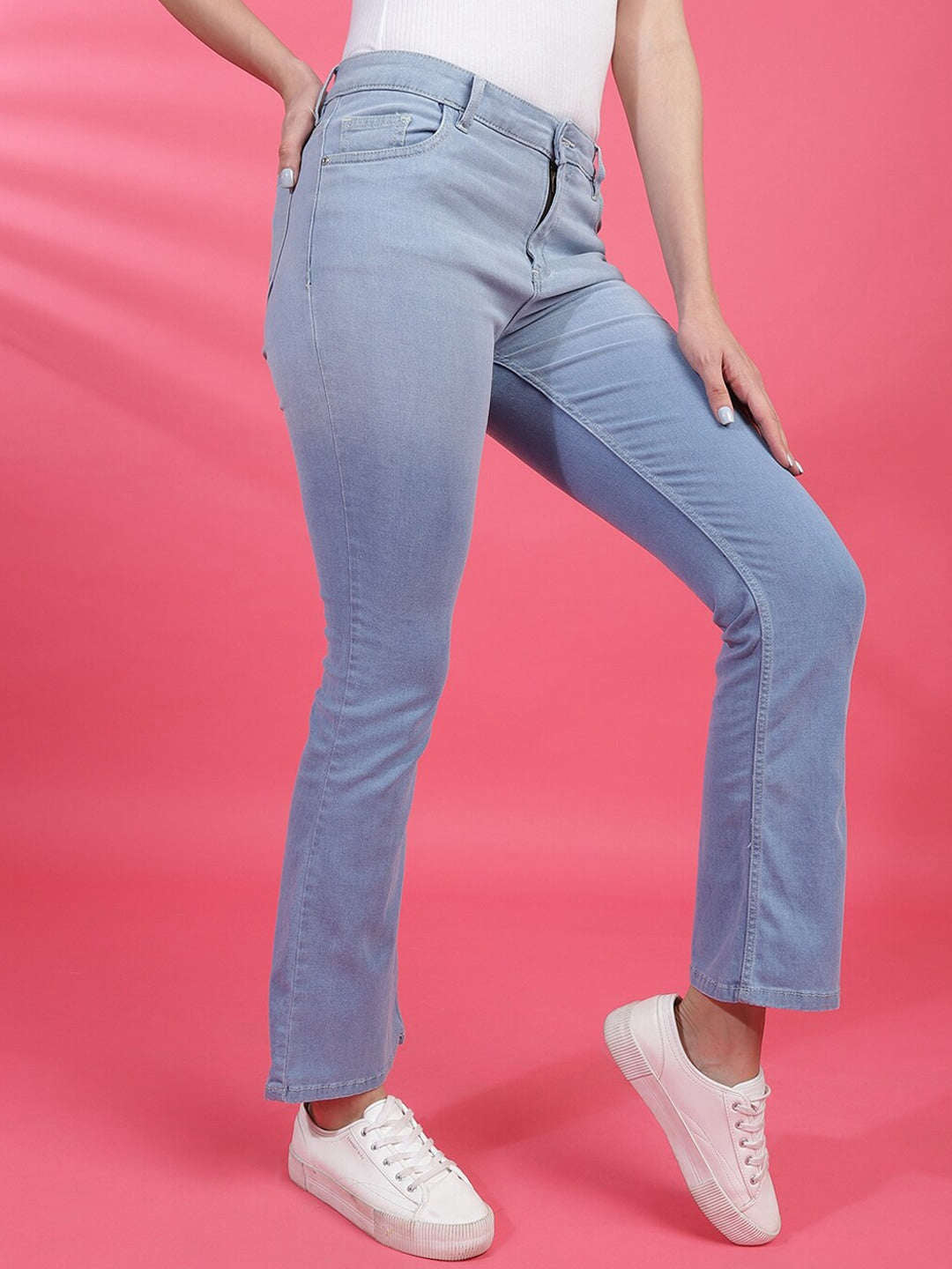 Women's Solid Jeans
