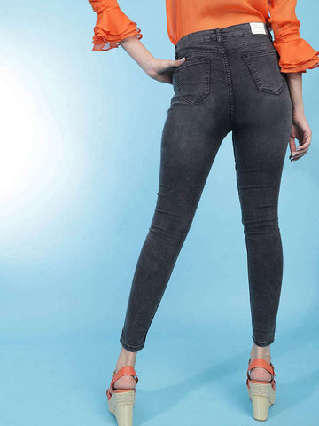 Women Solid Super Skinny Jegging