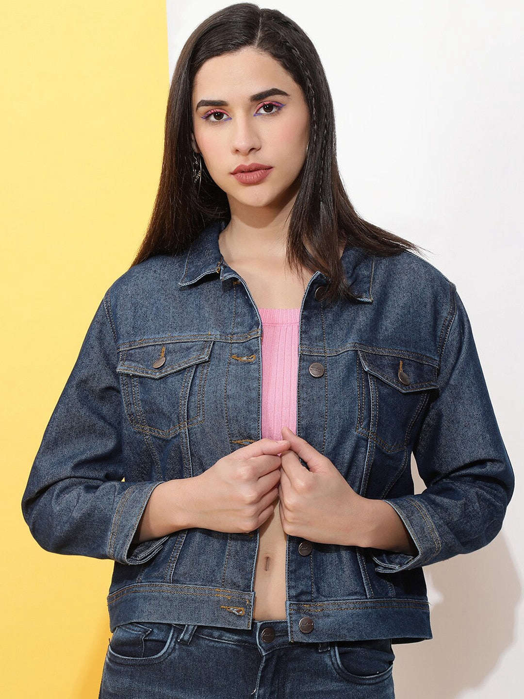 Women's Back Printed Jacket