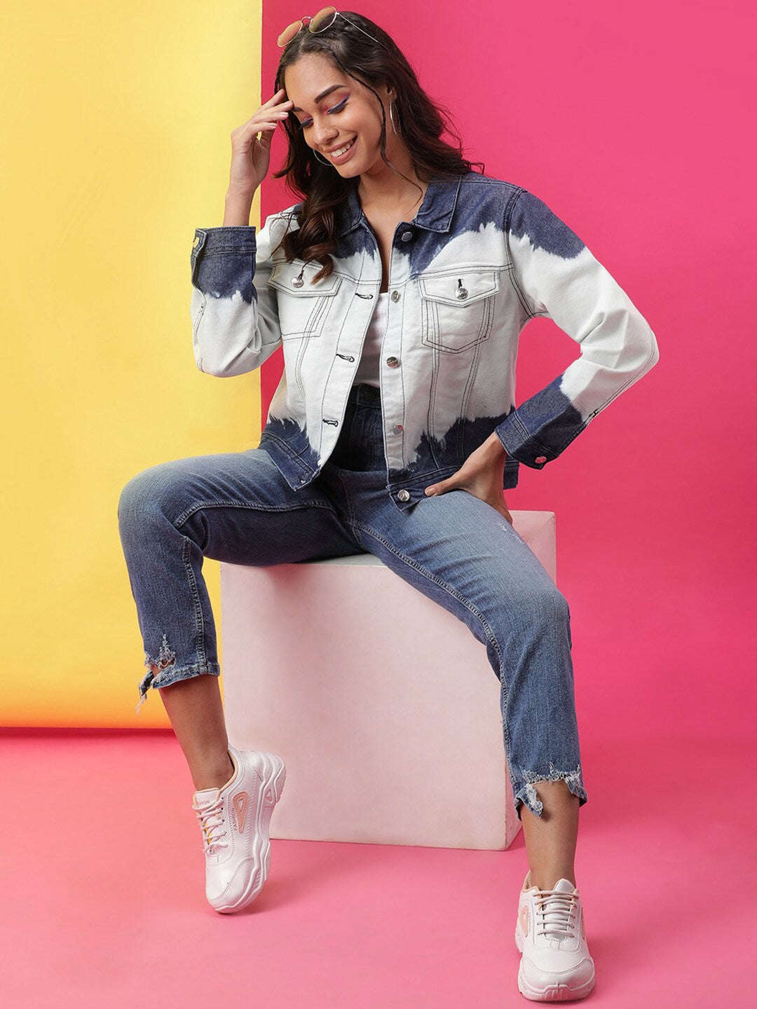 Women's Tie & Dye Jacket