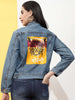 Women's Back Printed Jacket