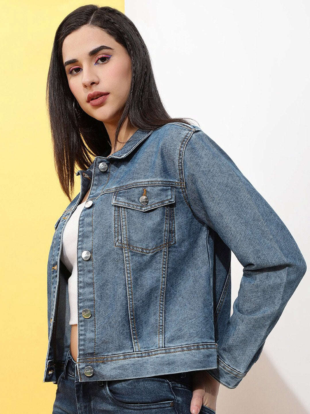 Women's Back Printed Jacket