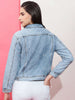 Women's Solid Denim Jacket