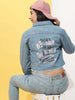 Women's Back Printed Jacket