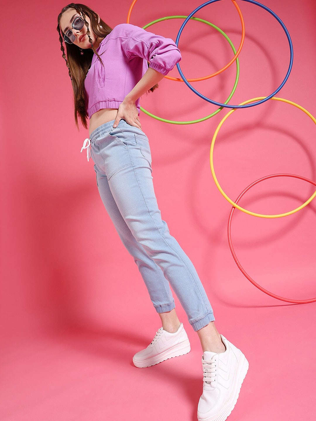 Women's Denim Jogger