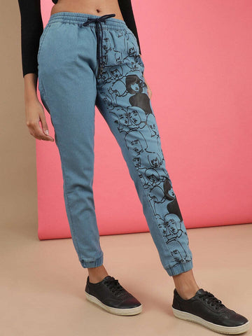 Women's Denim Jogger