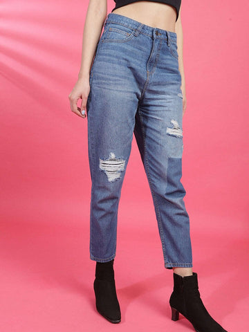 Women's Solid Jeans