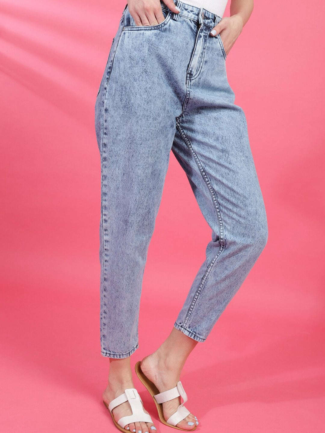 Women's Solid Jeans