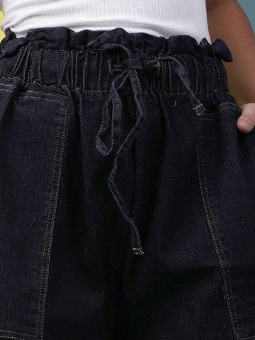 Women's Paperbag High Waist Shorts