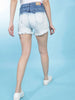 Women's Mid-Waist 2 Tone Shorts
