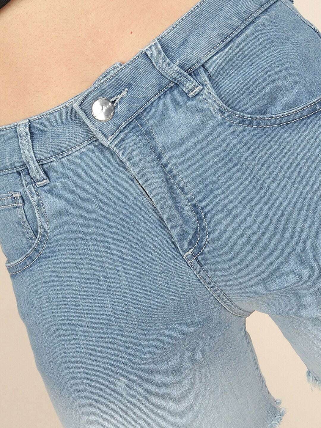 Women's High-Waist 2 Tone Shorts