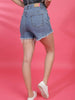 Women's Paint Splatter Denim Shorts