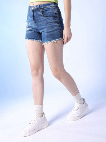 Women's Solid Shorts