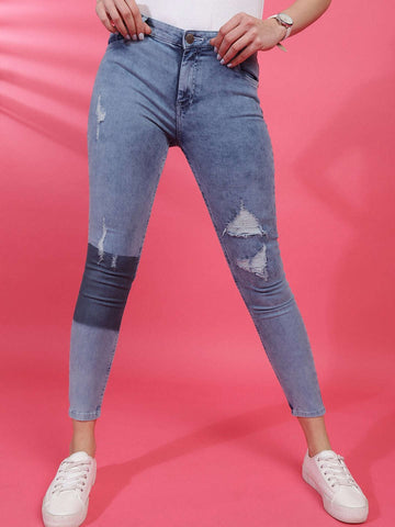 Women's Solid Jeans