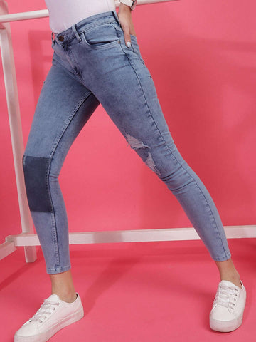 Women's Solid Jeans