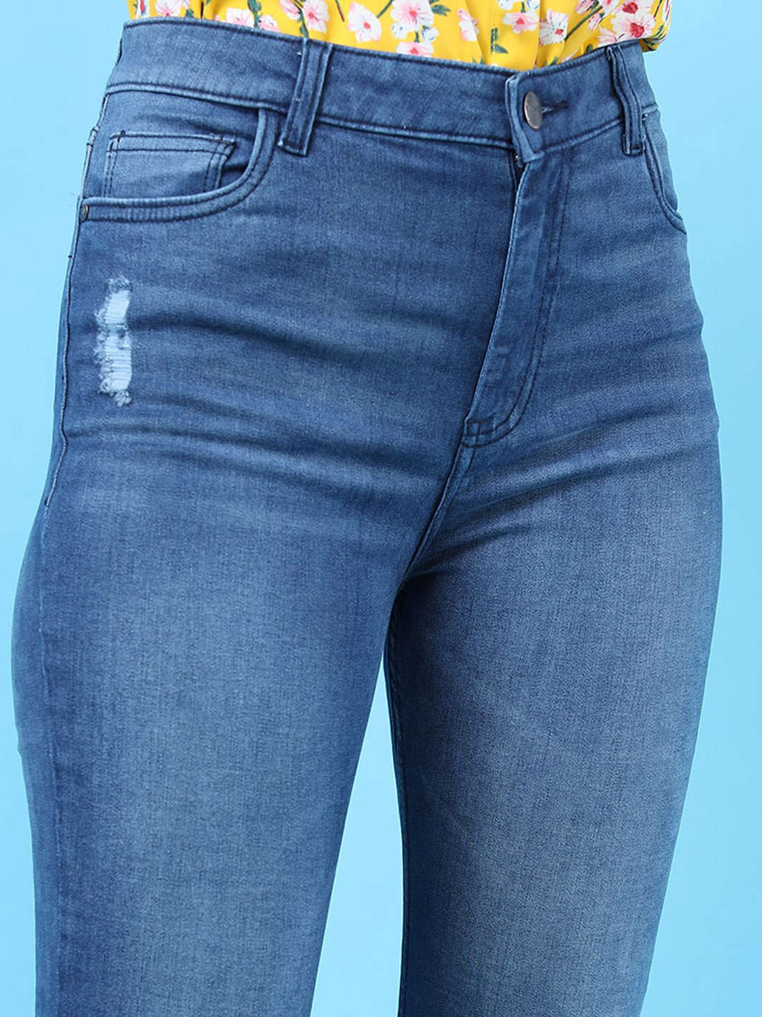 Women's Solid Jeans