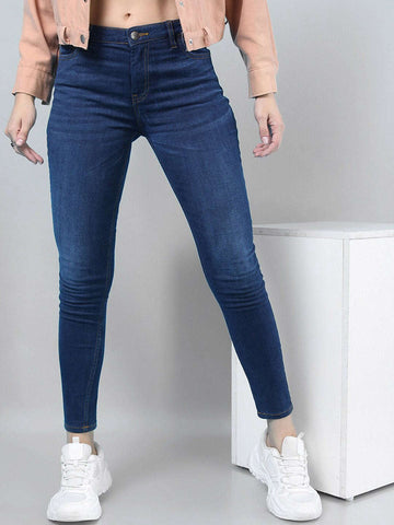 Women's Solid Jeans