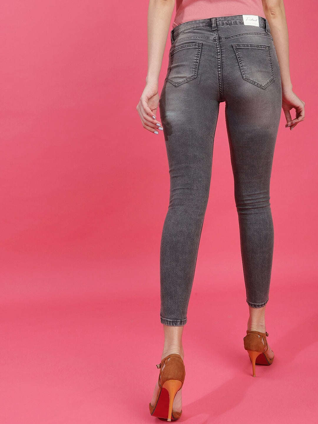 Women's Solid Jeans