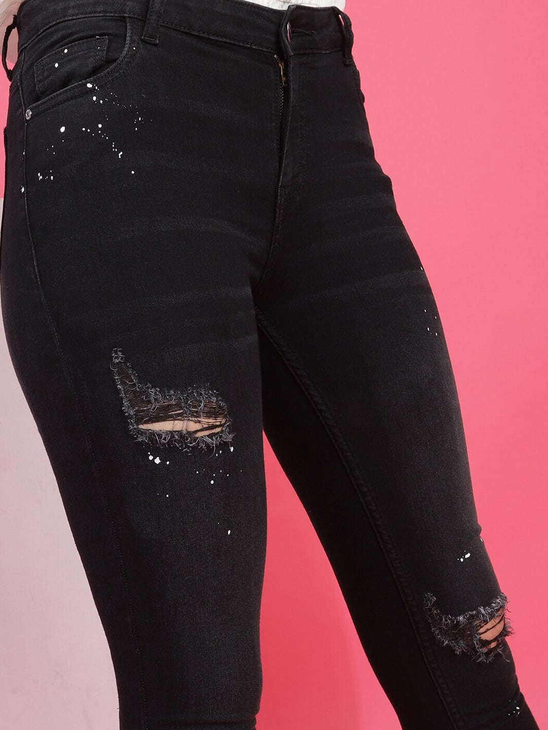 Women's Solid Jeans