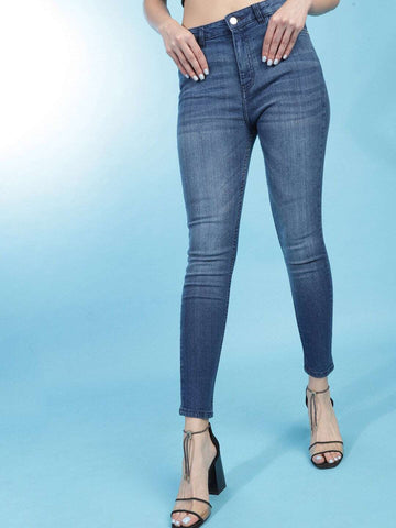 Women's Casual Slim-Fit High-Rise Jeans