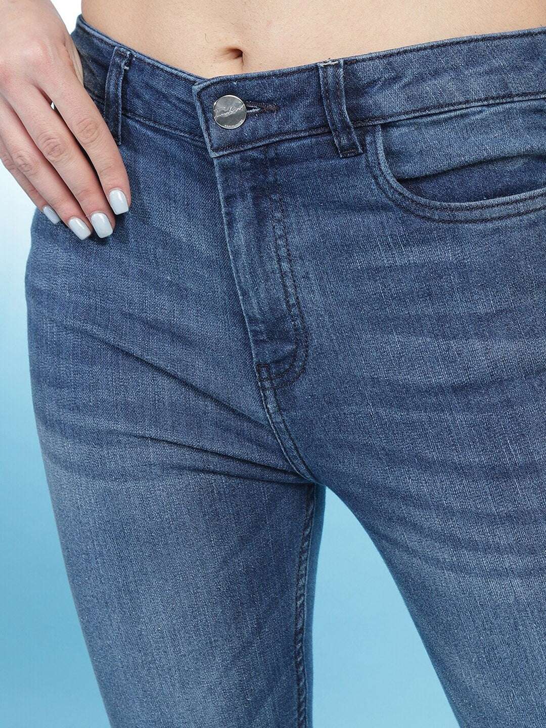 Women's Casual Slim-Fit High-Rise Jeans