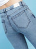 Women's Distressed Slim-Fit Jeans