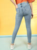 Women's Printed Slim-Fit High-Rise Jeans